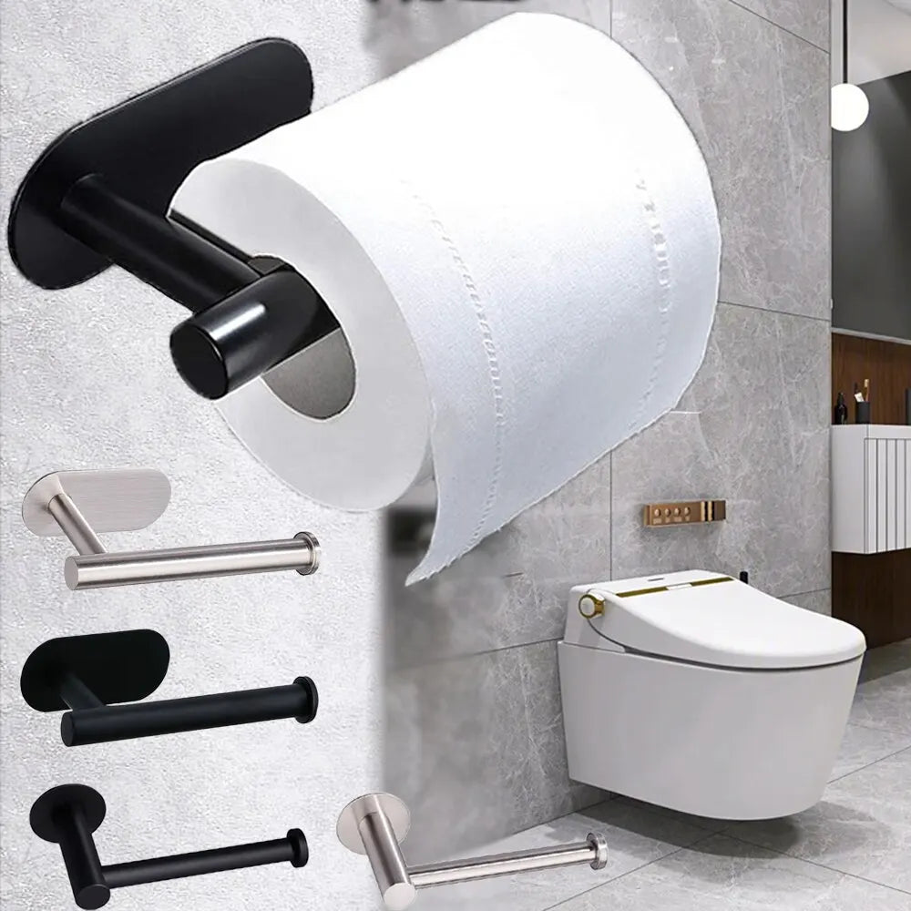 Porte Papier Toilette Mural Métal En Acier Inoxydable