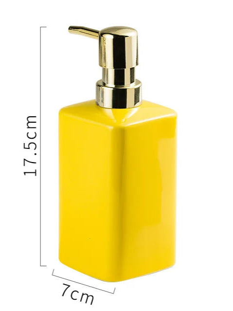 Distributeur De Savon En Céramique Brillante