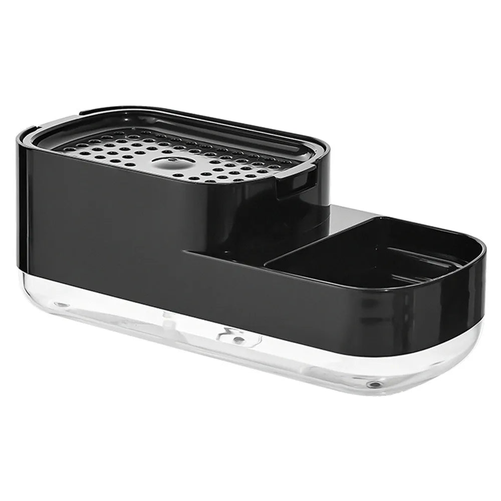 Organisateur Noir - Porte-Éponge Et Support De Lavage