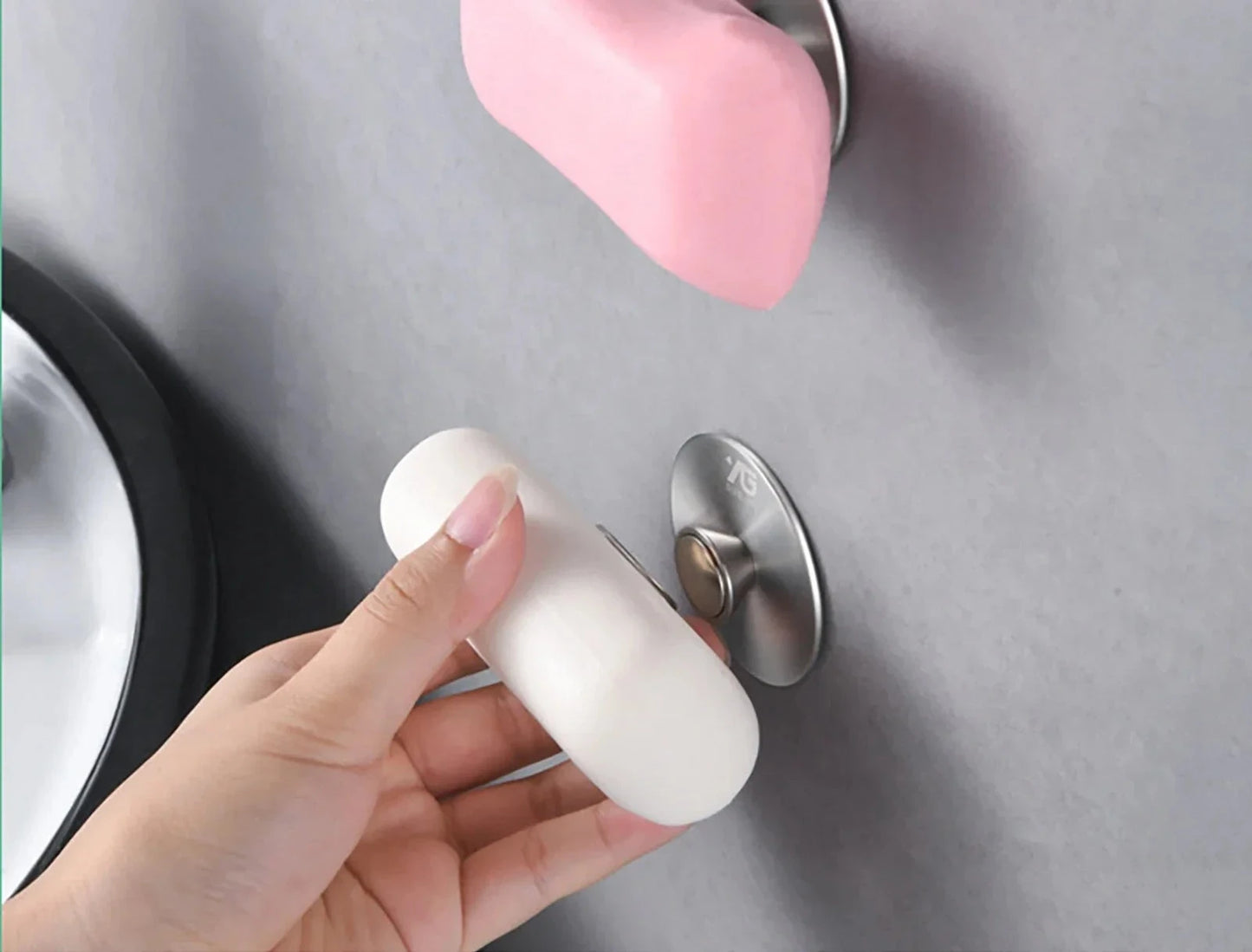 Porte-Savon Aimanté En Acier Inoxydable