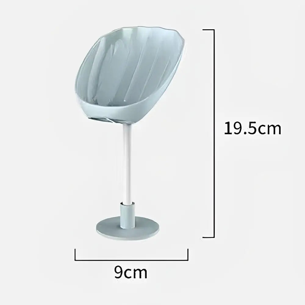 Porte-Savon En Forme De Feuille Avec Drainage Et Support Ventouse