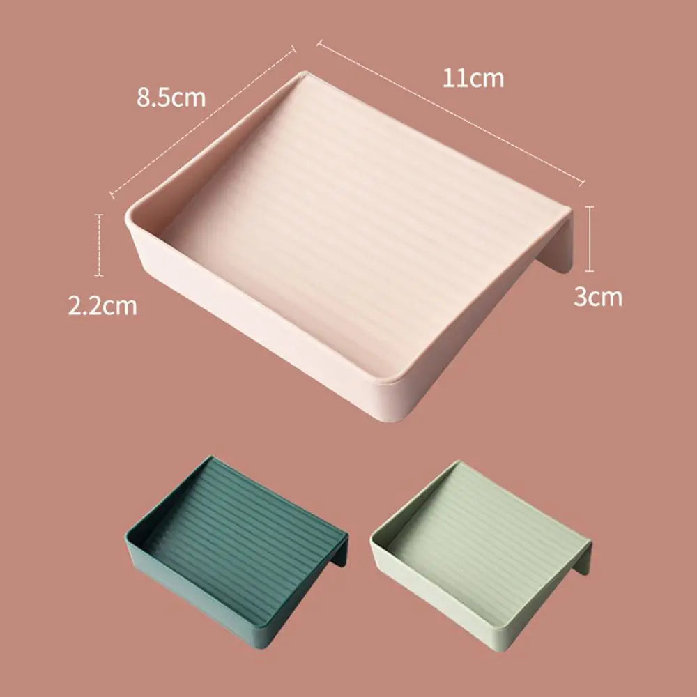 Porte-Savon Minimaliste Et Mural En Plastique Antidérapant