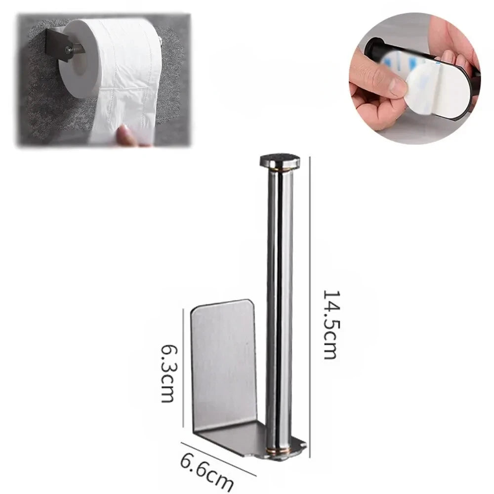 Porte Papier Toilette Mural Métal En Acier Inoxydable