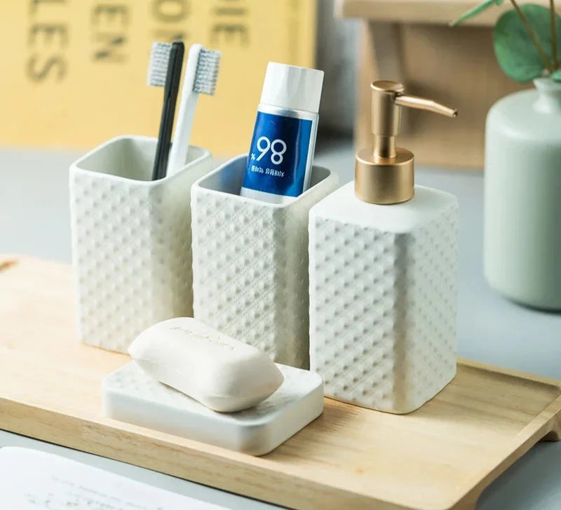 Kit Accessoires Salle de Bain Nordique