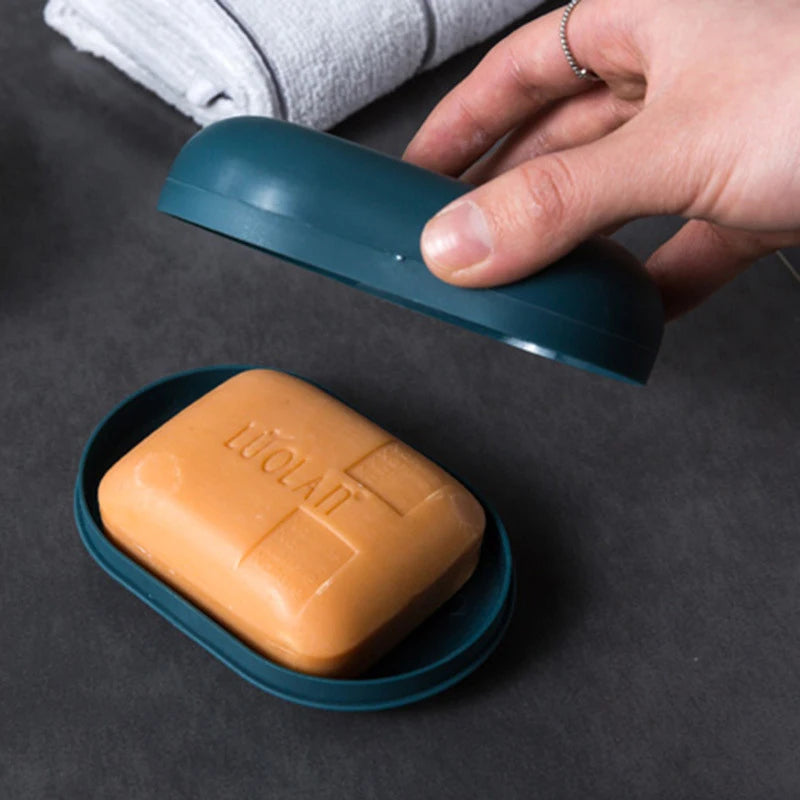 Porte Savon Compact Étanche En Silicone Idéal Pour Les Voyages