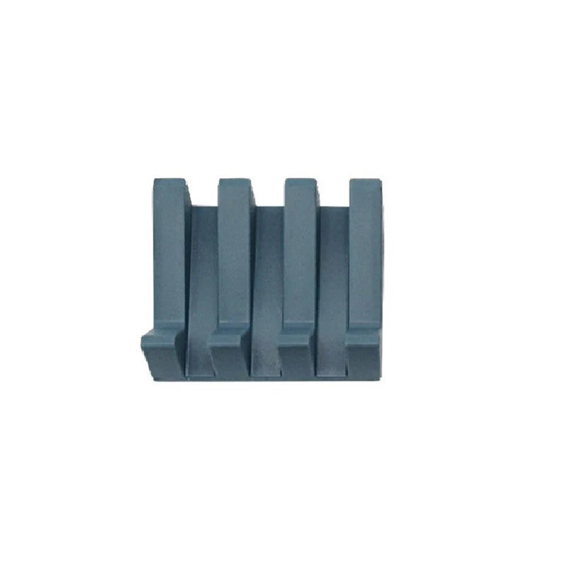 Porte-Savon Durable En Silicone Avec Design Rainuré
