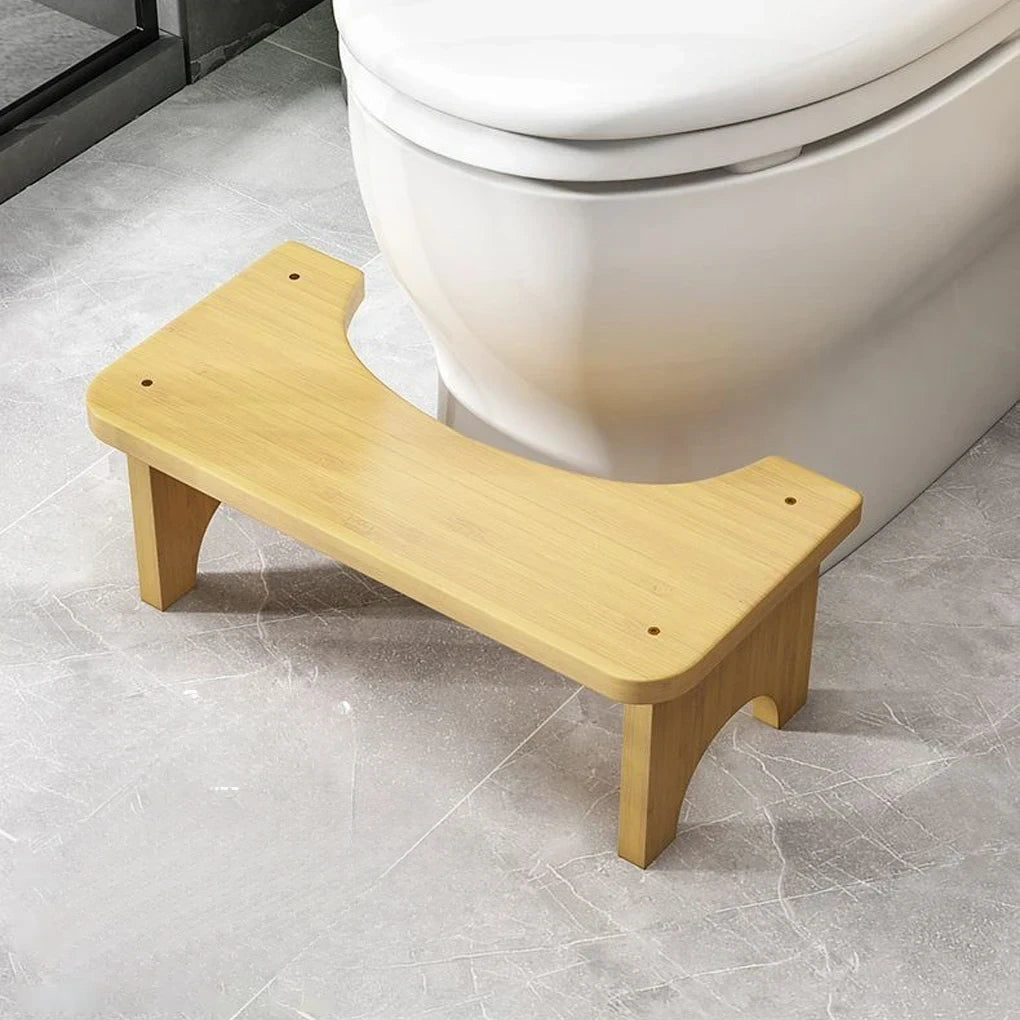 Tabouret Pour Toilette En Bambou