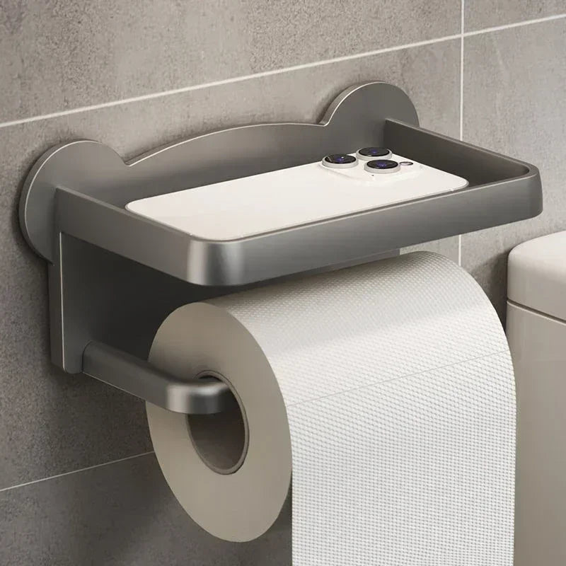 Porte Papier Toilette Avec Plateau De Rangement