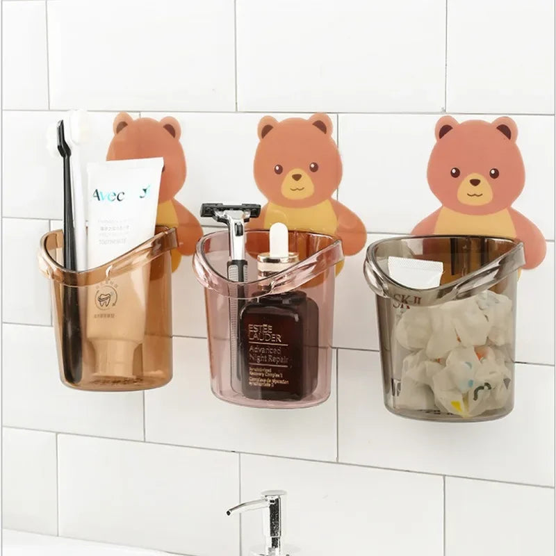 Porte-Brosse A Dents Pour Enfants Avec Motif Ourson