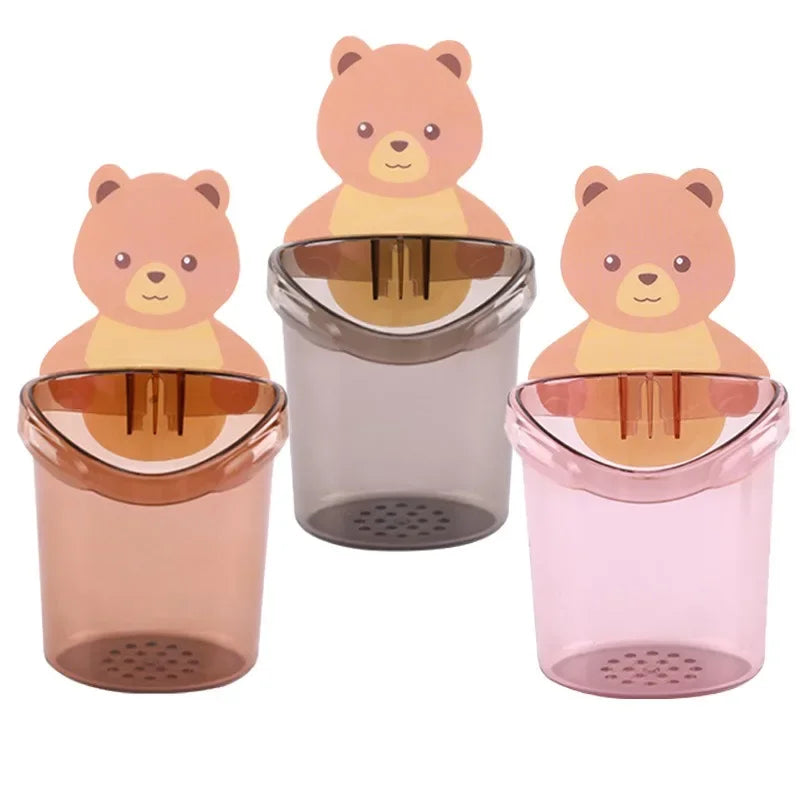 Porte-Brosse A Dents Pour Enfants Avec Motif Ourson