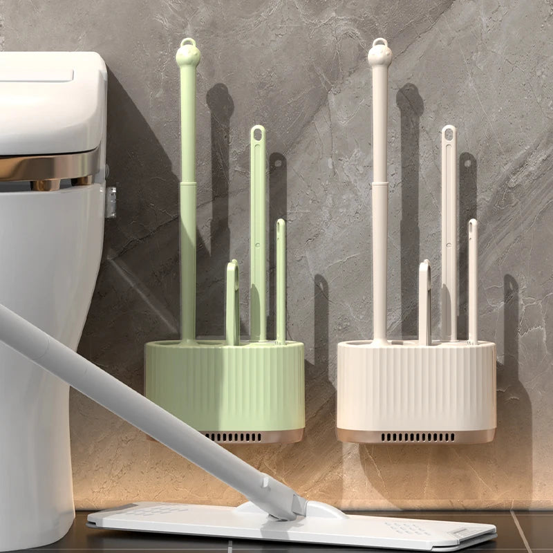Kit Brosse de Toilette 4 en 1
