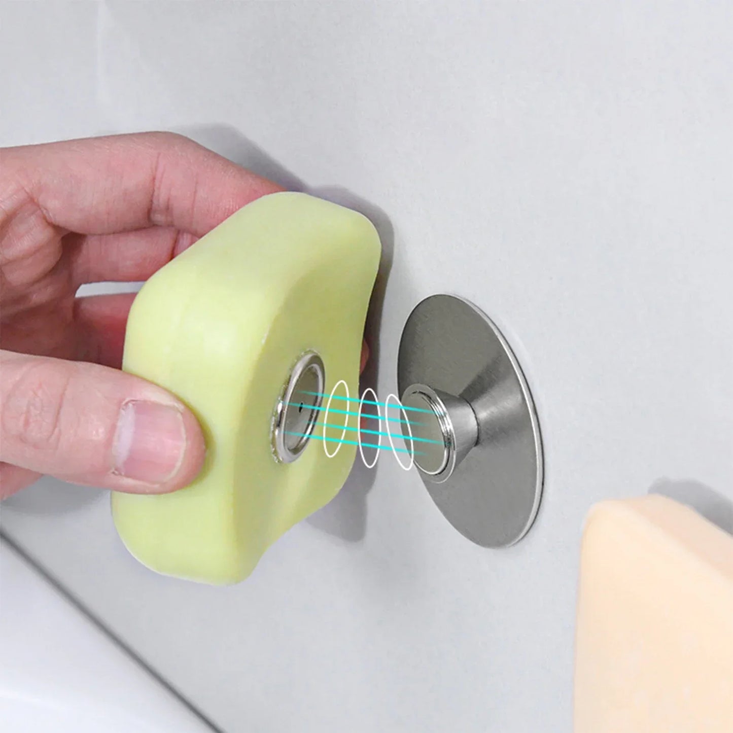 Porte-Savon Aimanté En Acier Inoxydable
