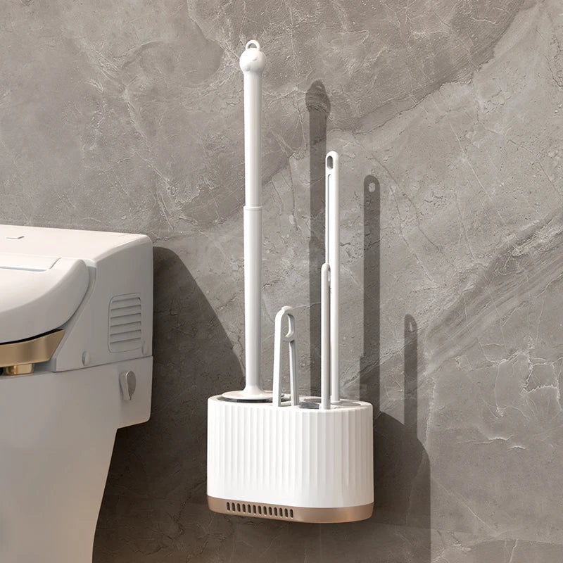 Kit Brosse de Toilette 4 en 1