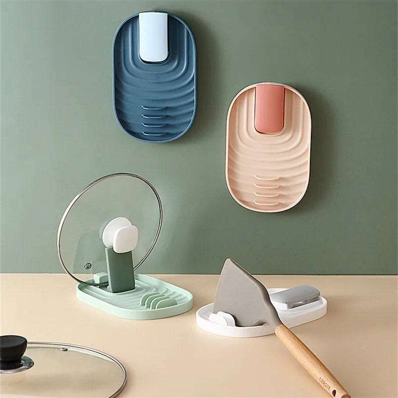 Porte Couvercle Et Cuillère De Cuisine