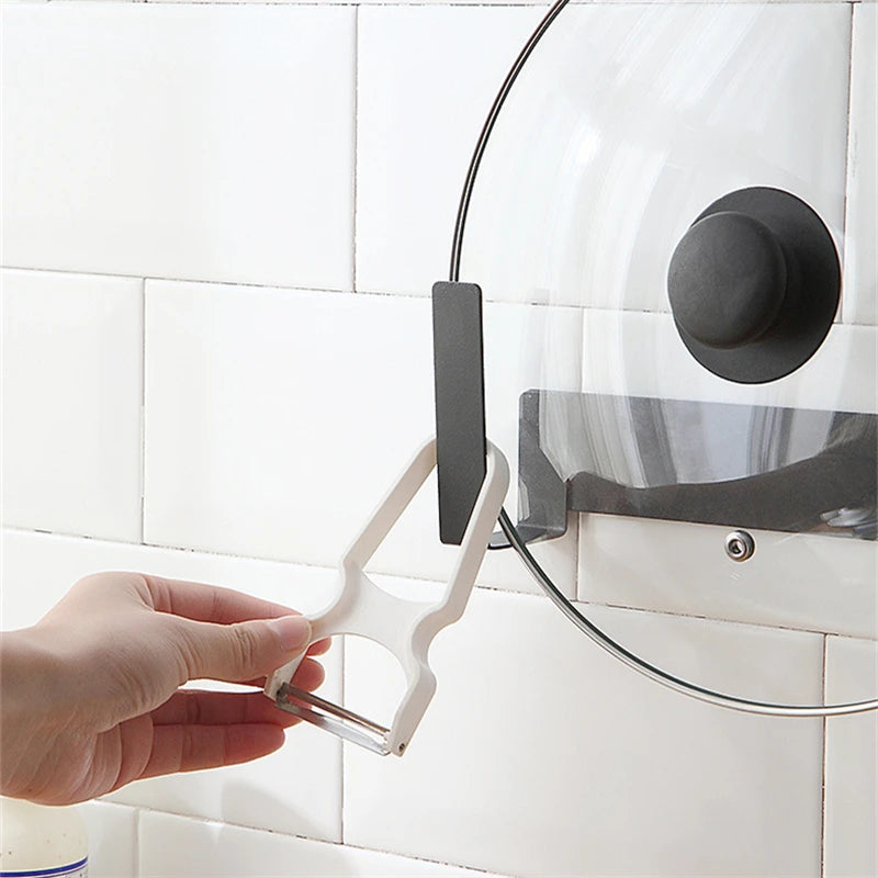 Porte Couvercle De Cuisine Mural Minimaliste En Métal