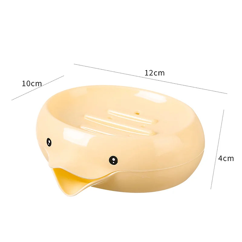 Porte-Savon En Céramique Animalier Design Sourire Avec Drainage