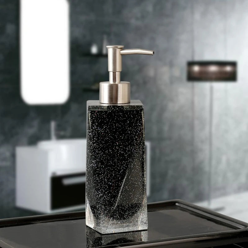 Kit Accessoires Salle de Bain Haut de Gamme Noir