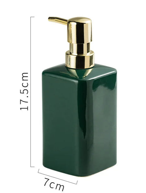 Distributeur De Savon En Céramique Brillante