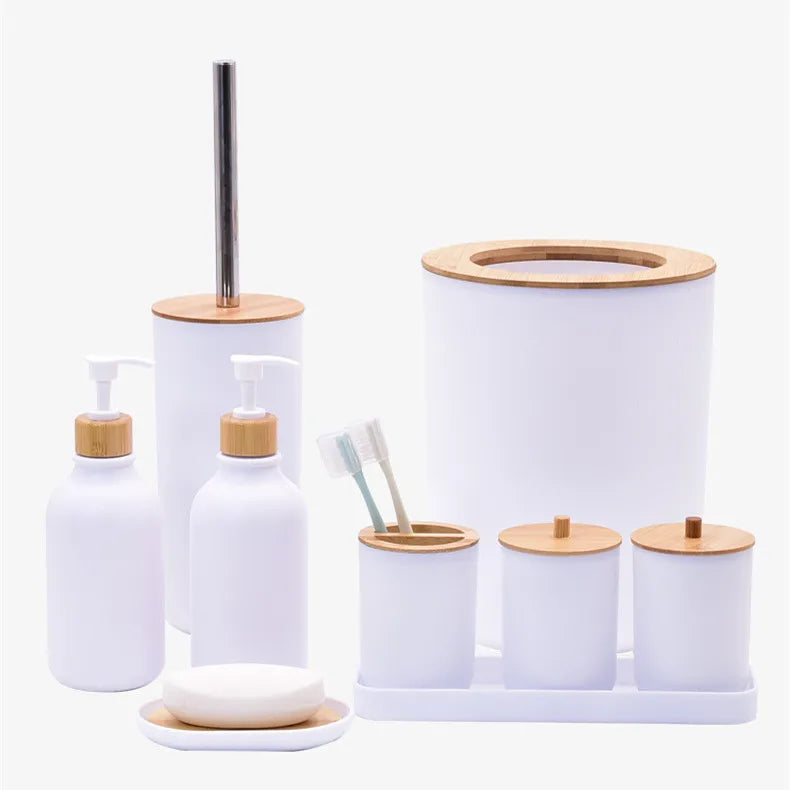 Kit Accessoires Avec Éléments En Bambou