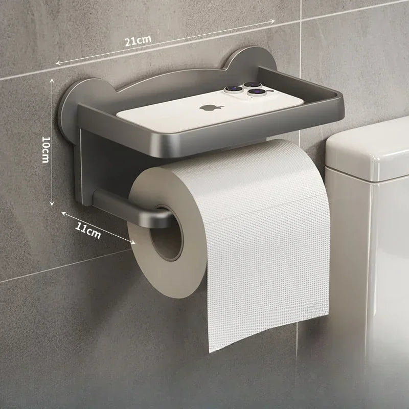 Porte Papier Toilette Avec Plateau De Rangement