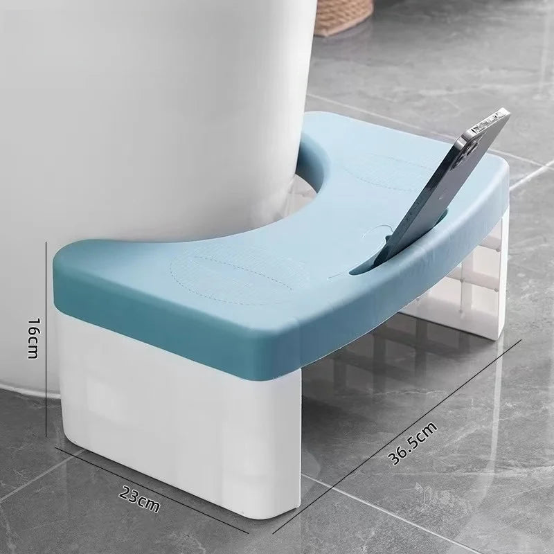 Tabouret Repose-Pieds Ergonomique Pour Toilette
