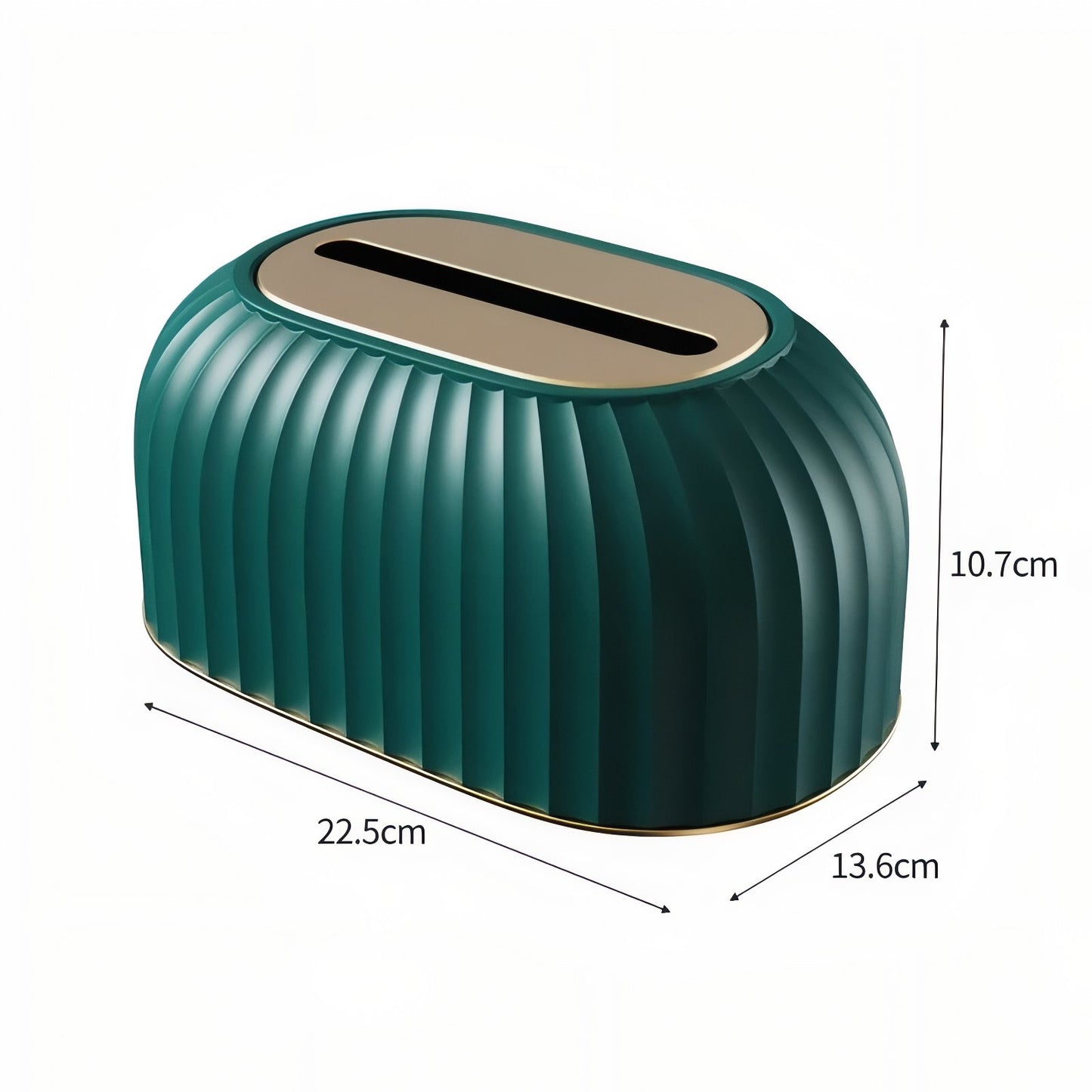 Boîte À Mouchoirs Design Élégant En Plastique Avec Finitions Modernes