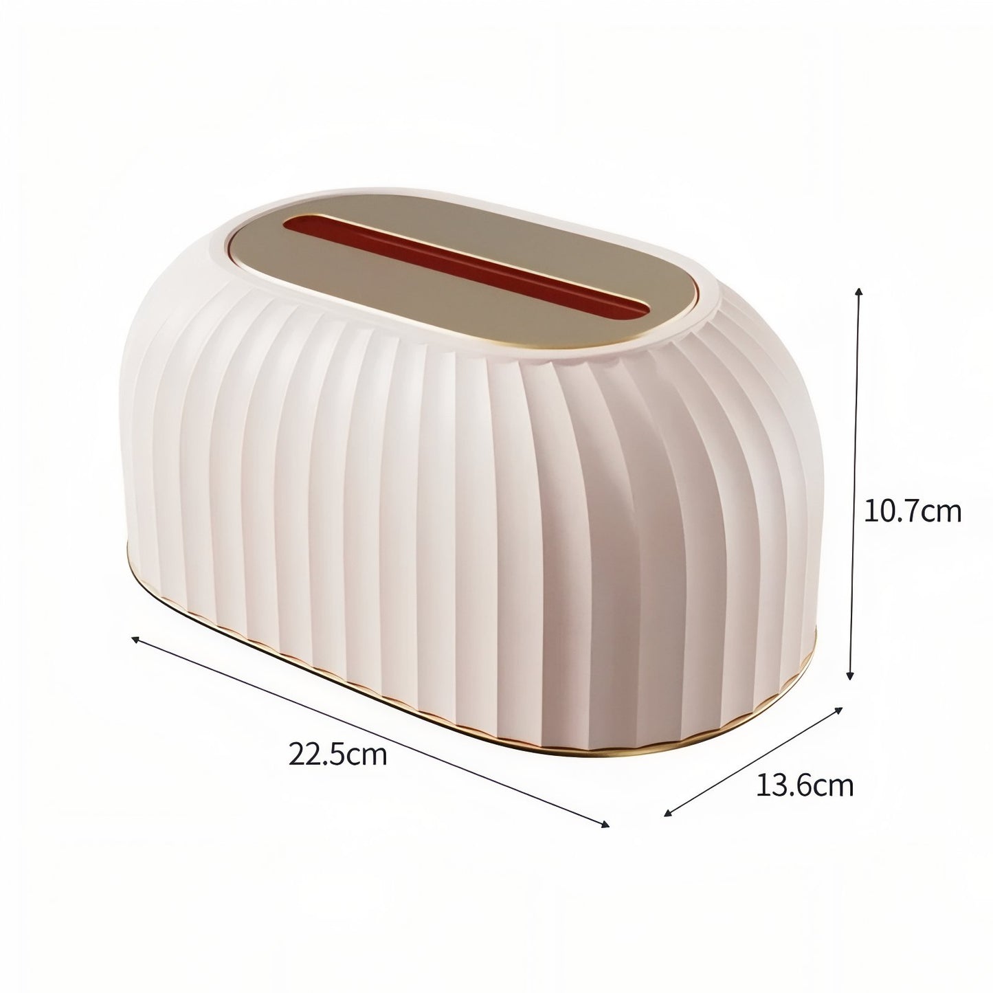 Boîte À Mouchoirs Design Élégant En Plastique Avec Finitions Modernes