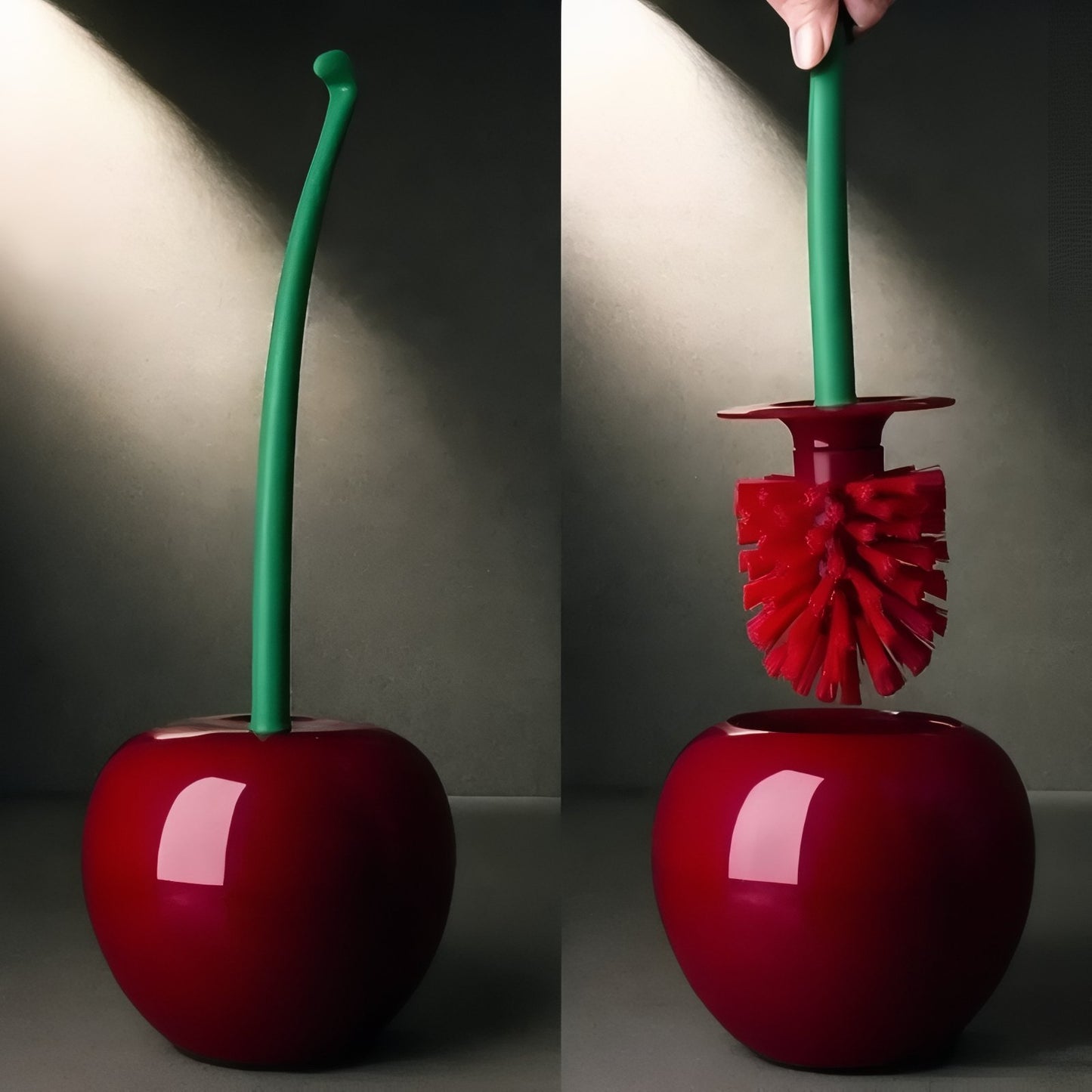 Brosse De Toilette En Forme De Cerise