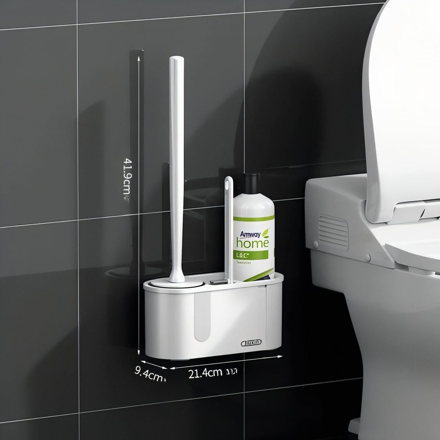 Brosse De Toilette Avec Support Amovible Pour Accessoires