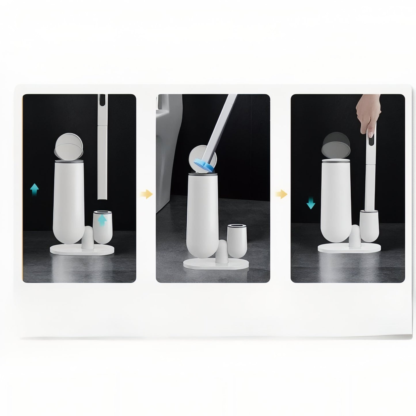 Brosse De Toilette Avec Support Minimaliste