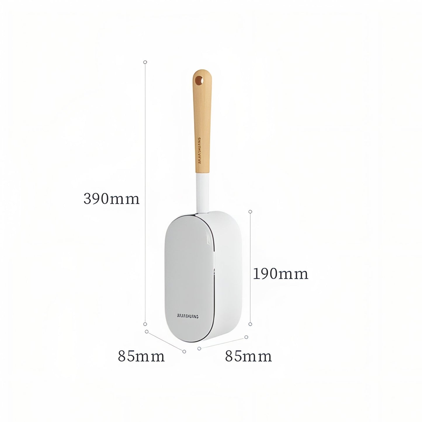 Brosse De Toilette Murale Avec Manche En Bois Design Moderne