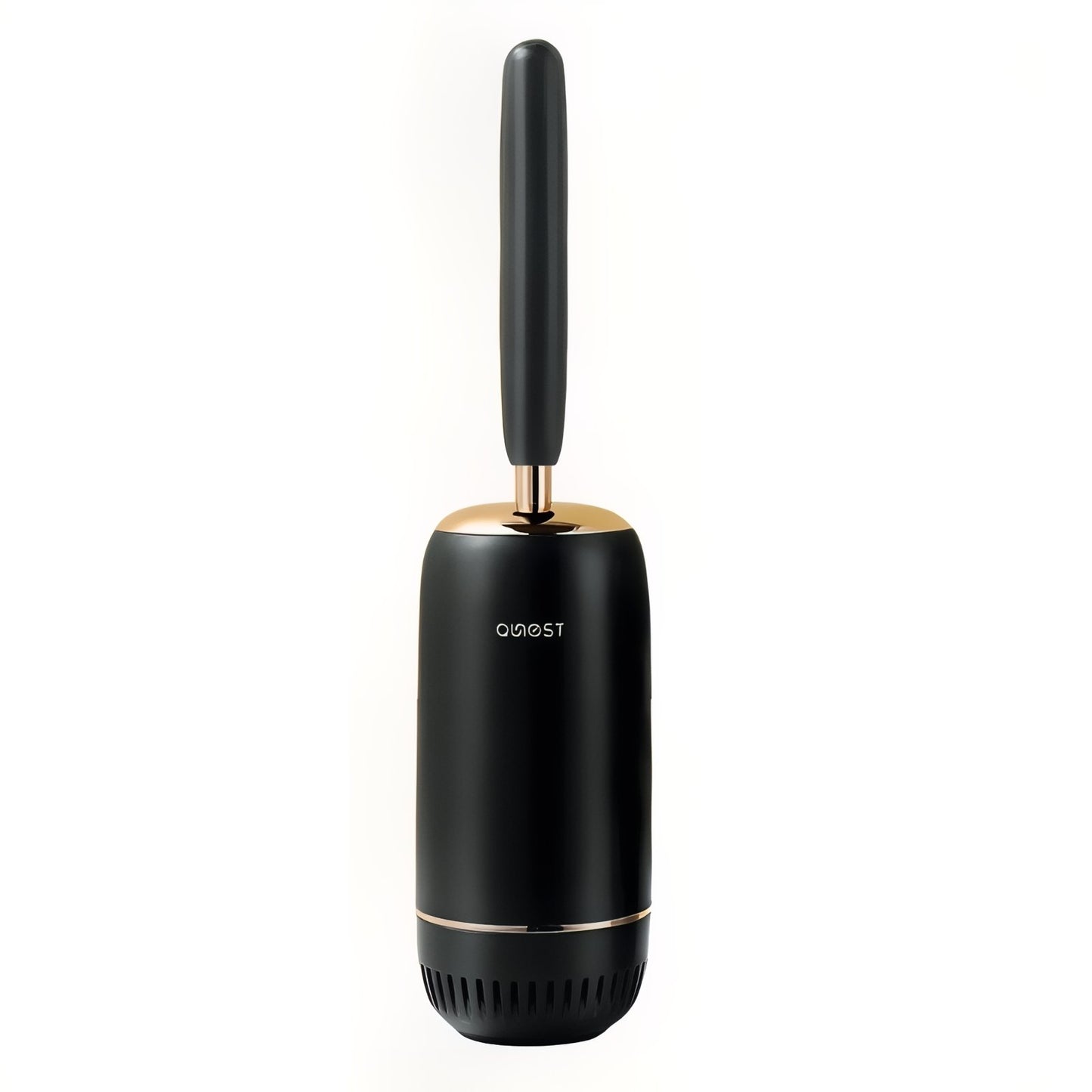 Brosse De Toilette Murale En Silicone Avec Finition Dorée