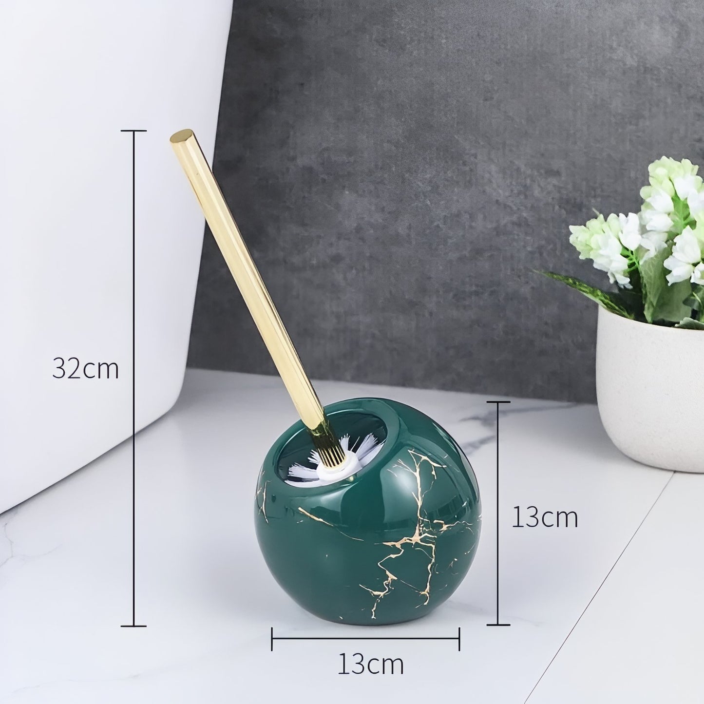 Brosse De Toilette de Forme Ronde