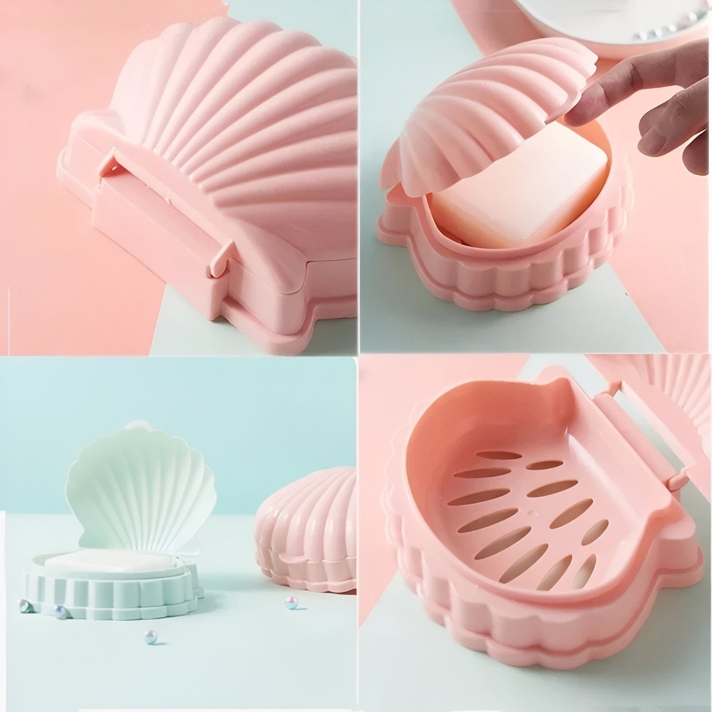 Boîte À Savon Coquillage Pour Voyage