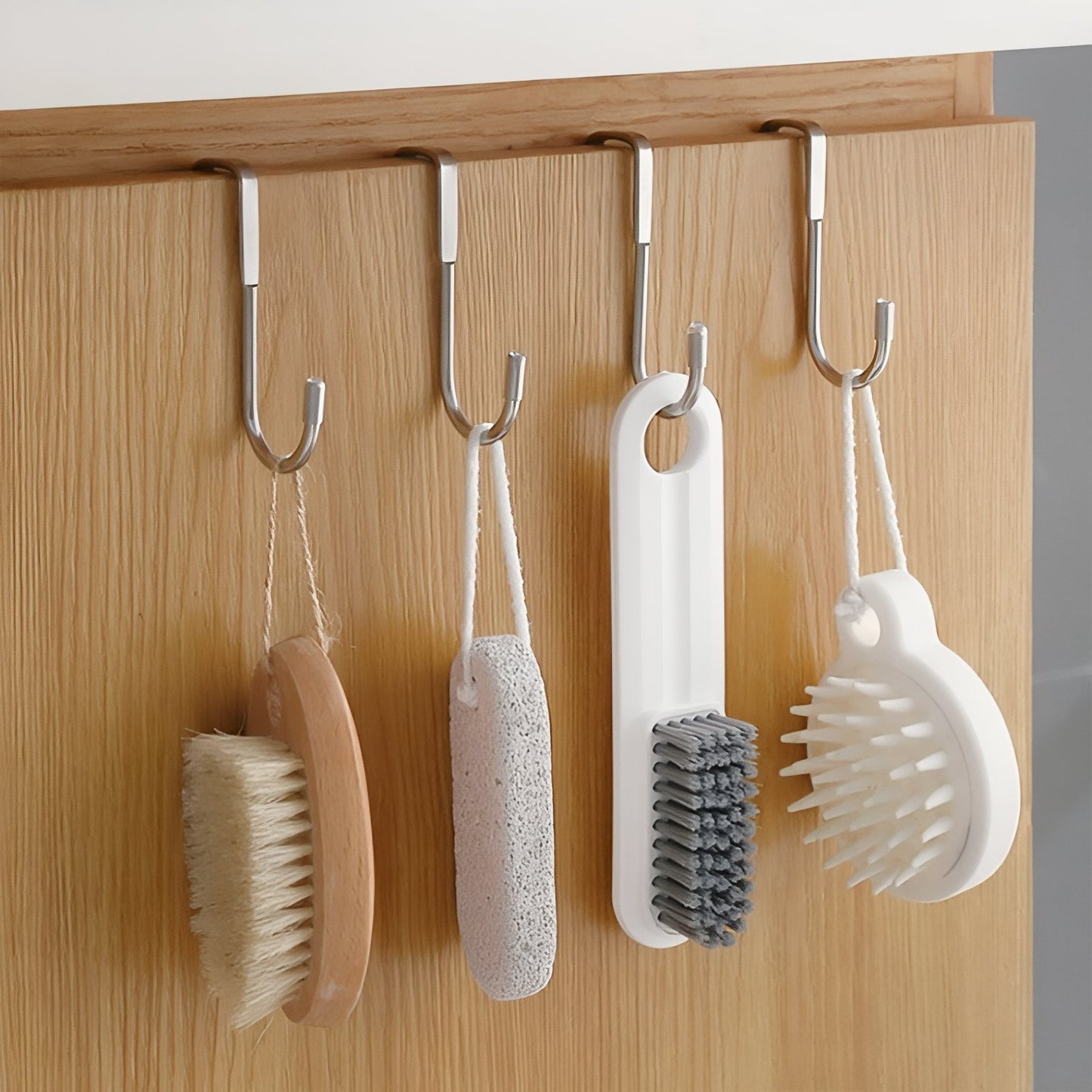 Crochet Porte-Serviette Métal Suspendu pour Porte de Placard
