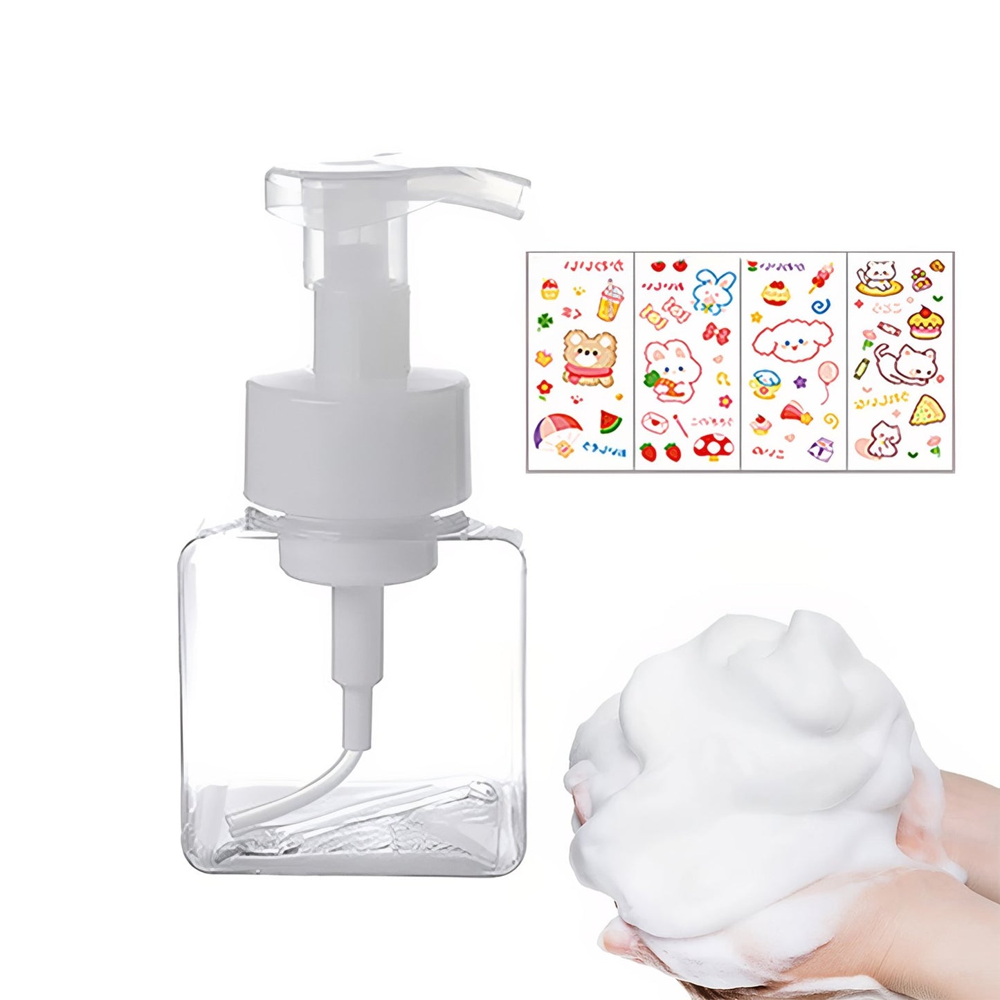 Distributeur De Savon À Motifs Animaliers Pour Savon Mousse Enfants