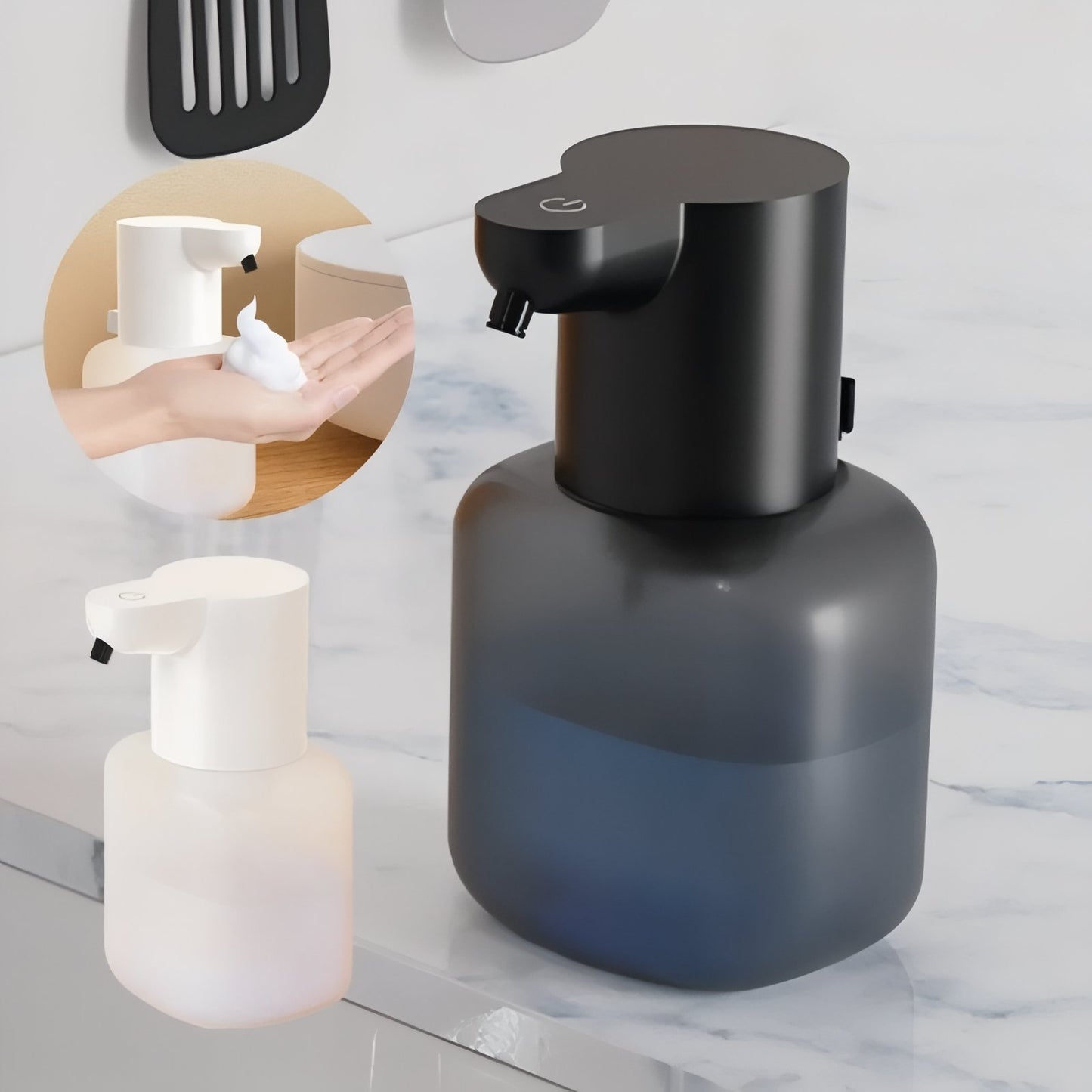 Distributeur De Savon Mousse Automatique Design Compact 750 ML
