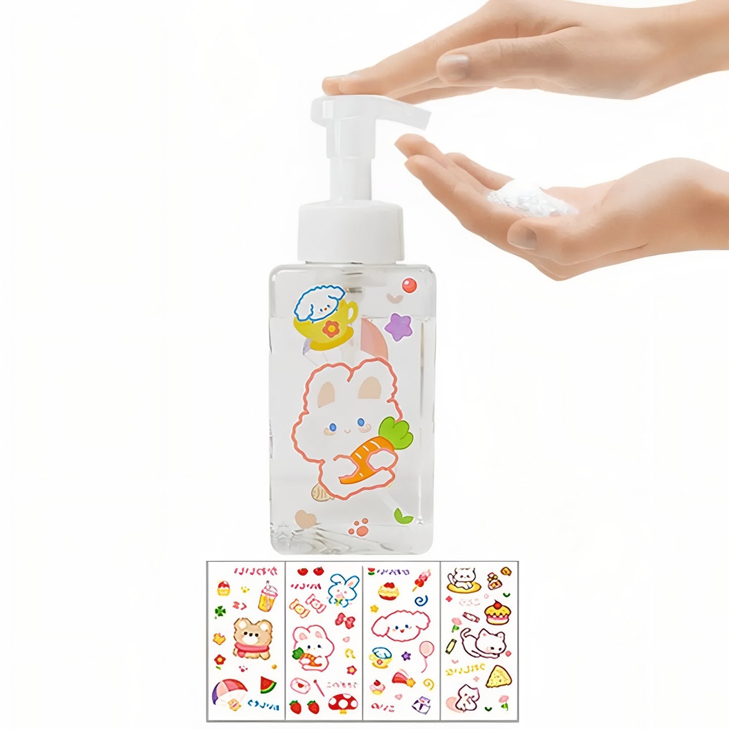 Distributeur De Savon À Motifs Animaliers Pour Savon Mousse Enfants