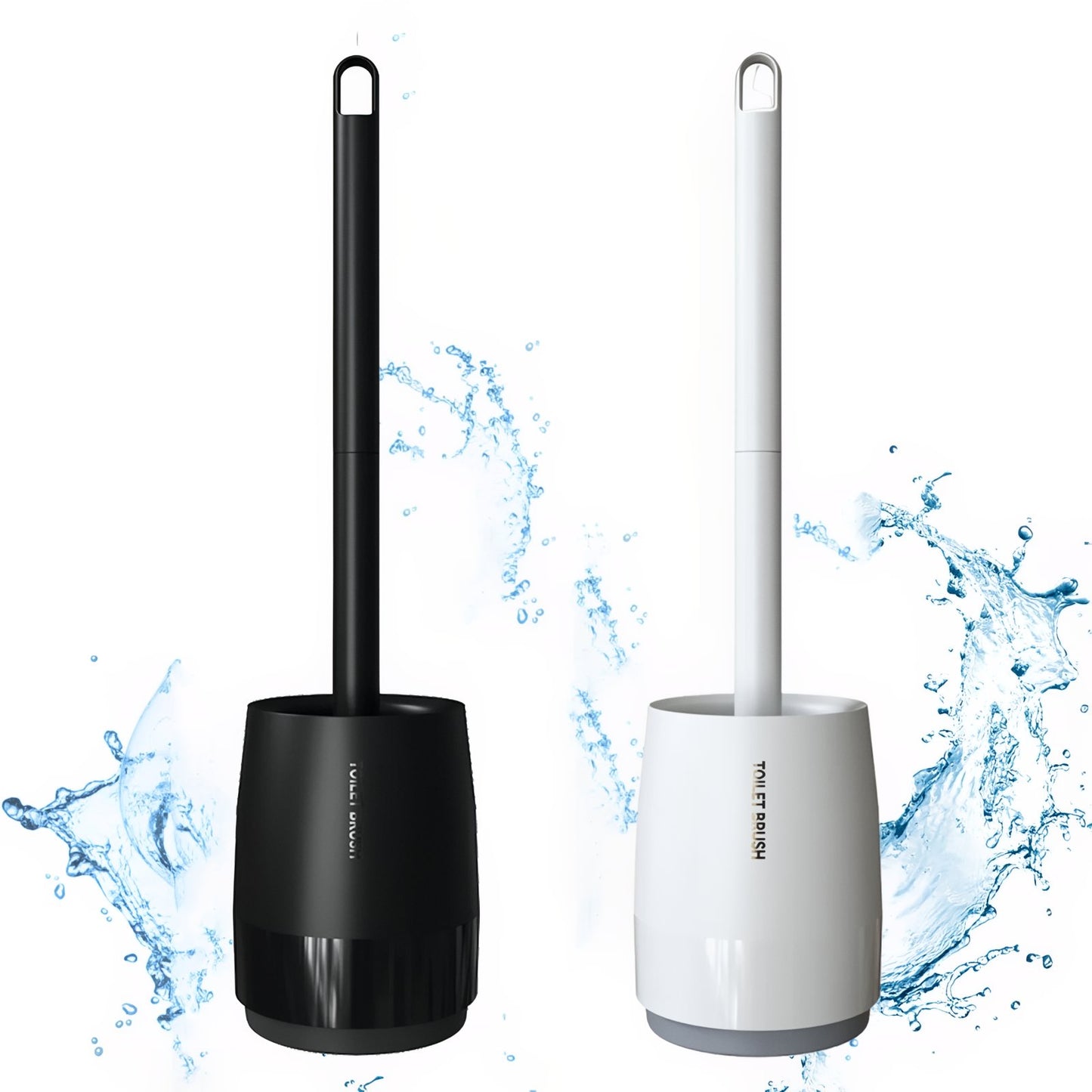Brosse De Toilette Moderne Avec Base Étanche
