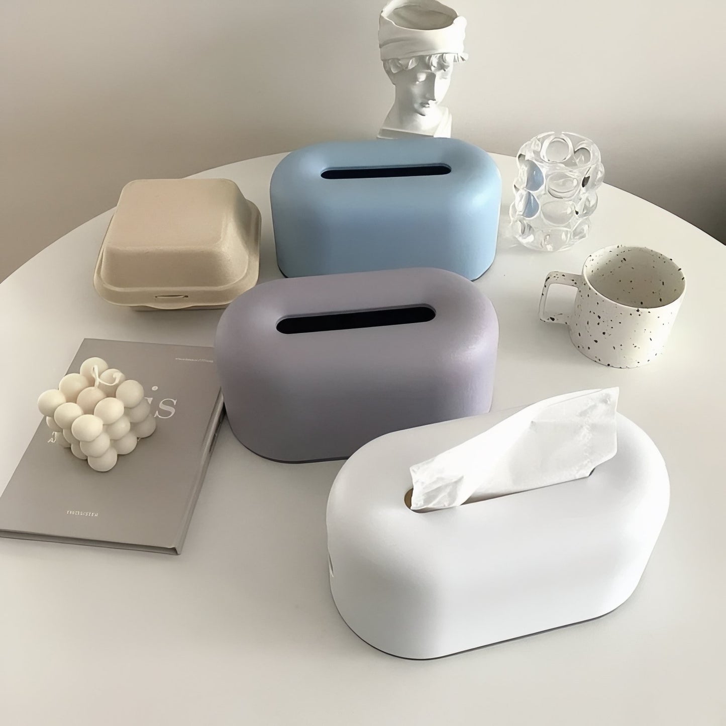 Boîte À Mouchoirs Design Minimaliste