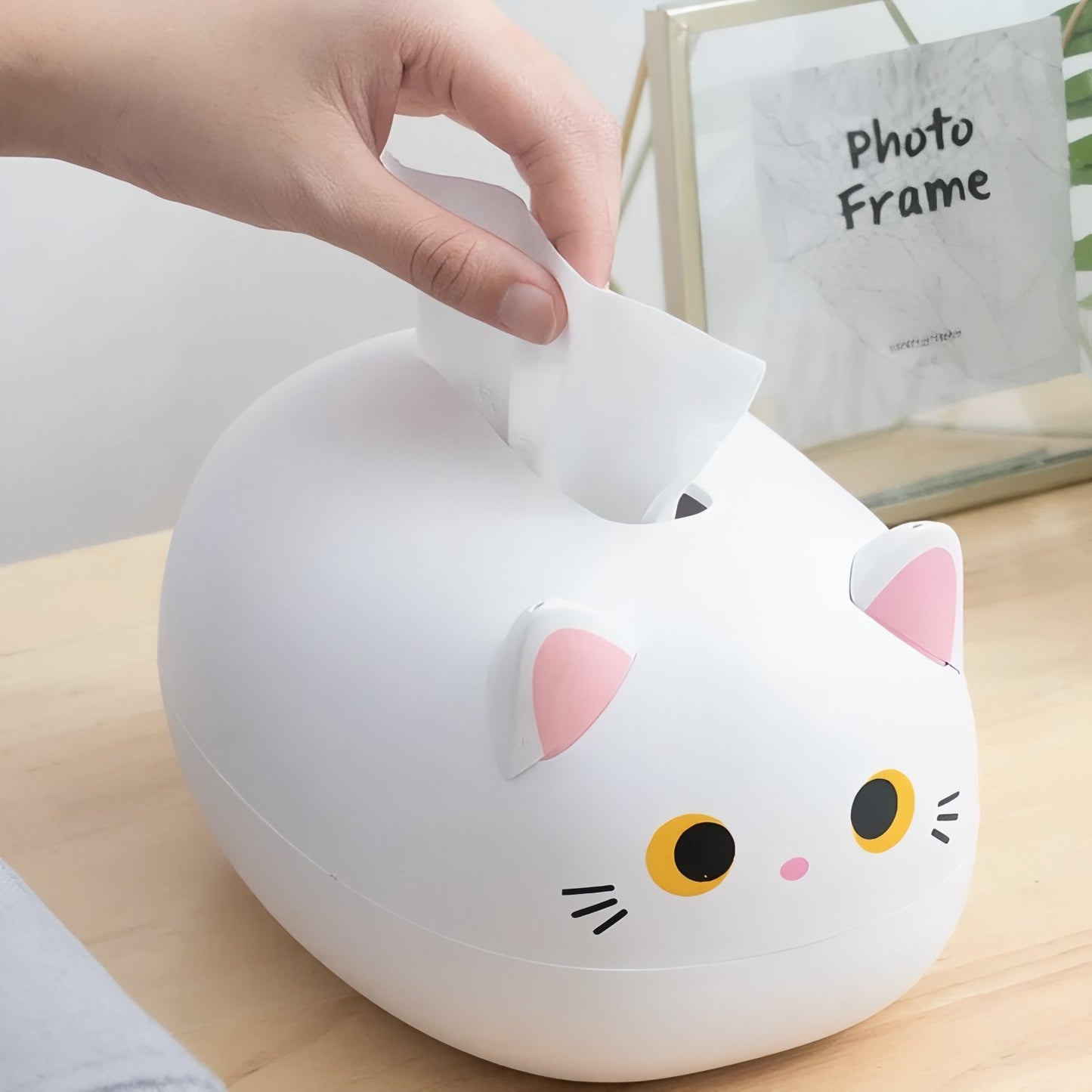 Boîte À Mouchoirs En Forme De Chat