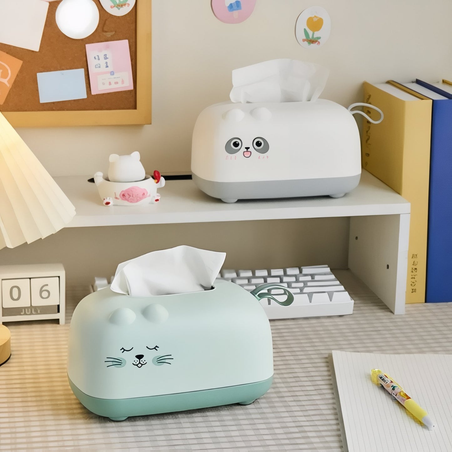 Boîte À Mouchoirs Design Animal Mignon