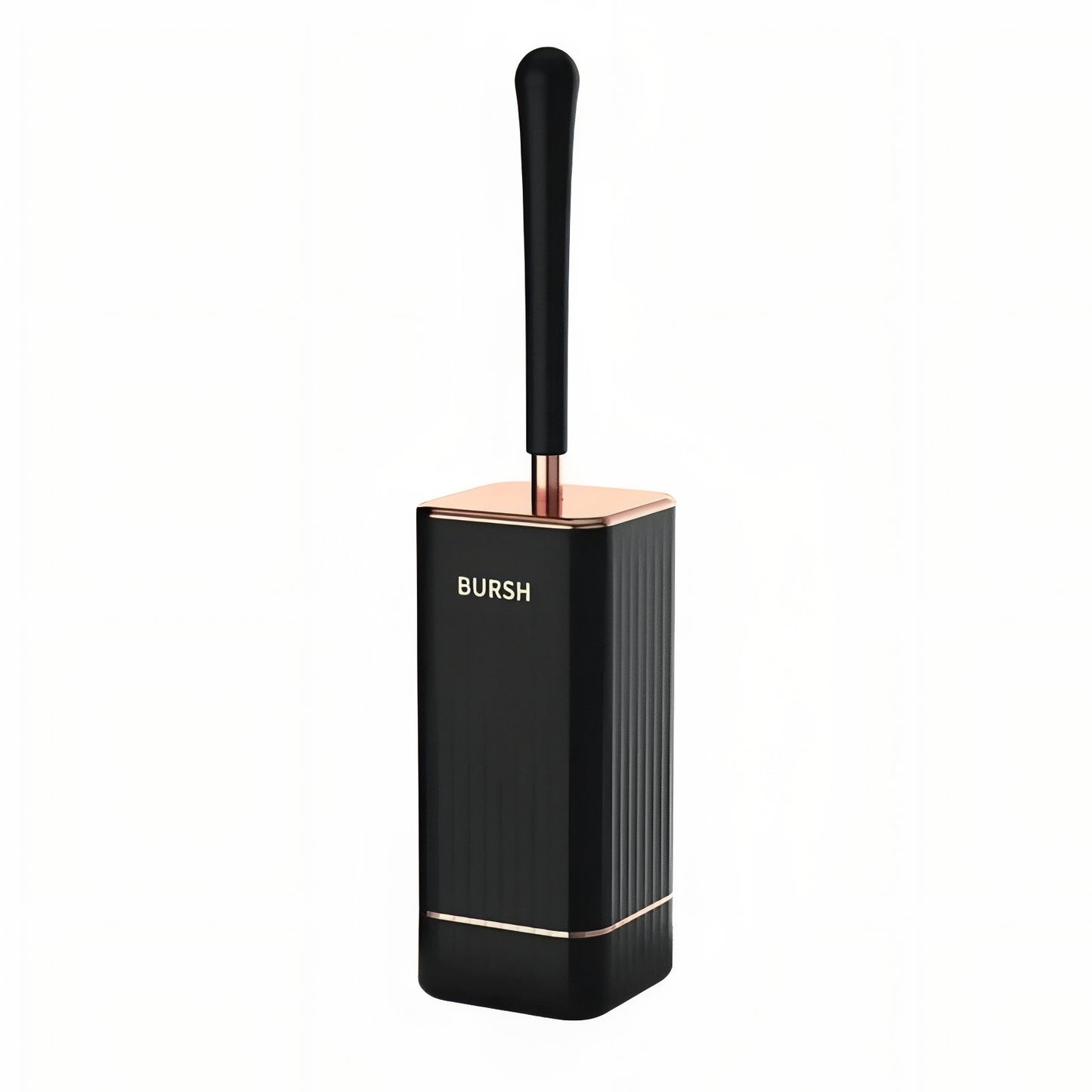 Brosse De Toilette Murale Avec Support En Cuivre Doré