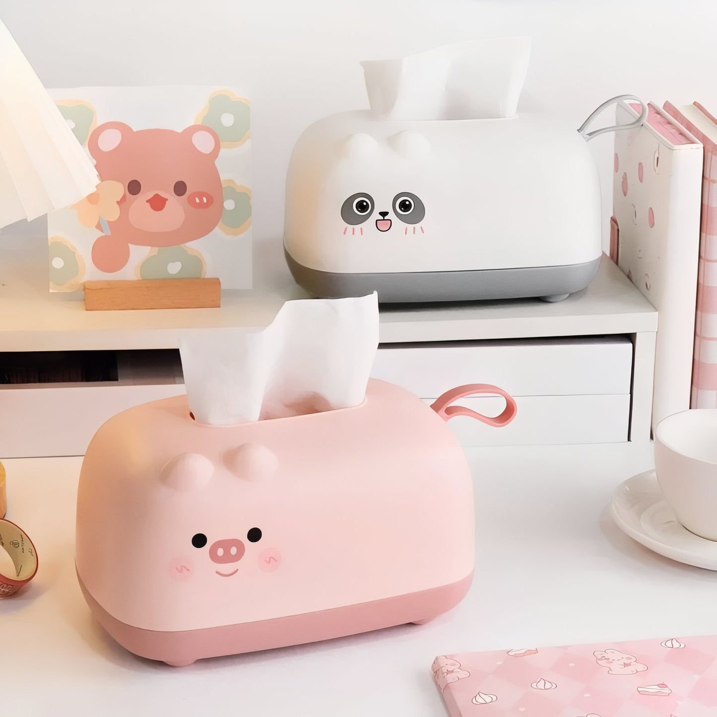 Boîte À Mouchoirs Design Animal Mignon
