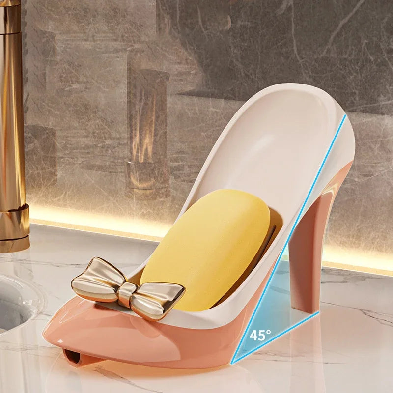 Porte-Savon Original En Forme De Chaussure À Talon