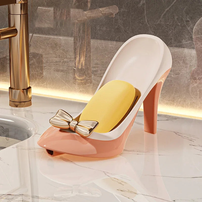 Porte-Savon Original En Forme De Chaussure À Talon