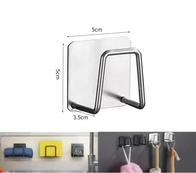 Porte Éponge Inox Antirouille Adhésif
