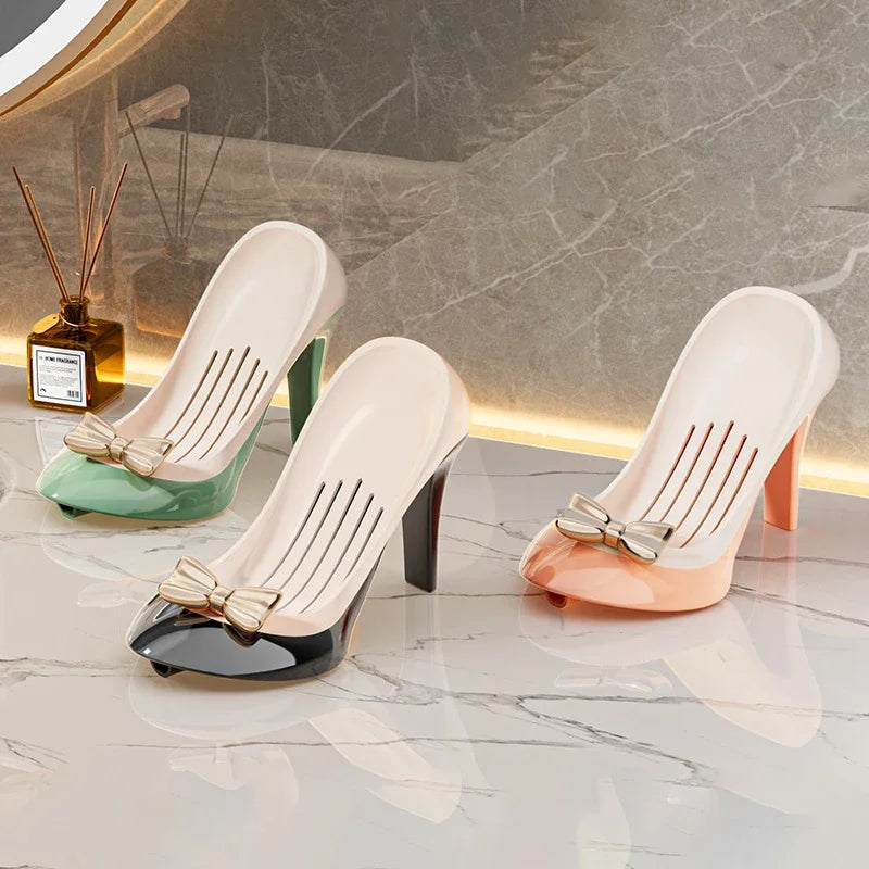 Porte-Savon Original En Forme De Chaussure À Talon
